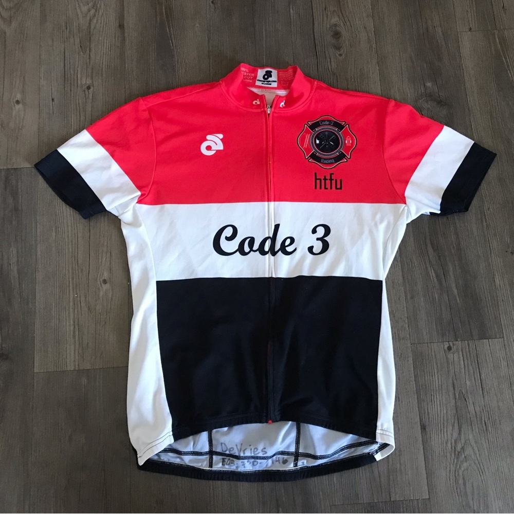 Code 3 Racing Cycling Jersey - XL